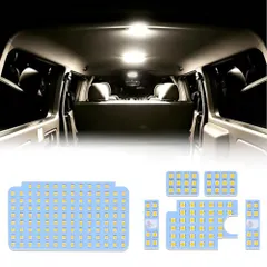 ハイエース 9型 LED ルームランプ ハイエース200系 パーツ内装 アクセサリー 室内灯 純正色 サンライト 450 送料無料
