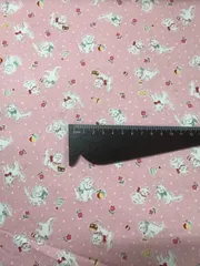 appy message 30’sアニマル柄生地100cmX110cm 送料無料