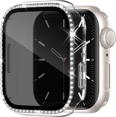 【激安】Knossen Apple Watch 42mm ケース Series 11 10 覗き見防止 ガラスフィルム スターラ