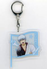 중고 キーホルダー 坂田銀時 「銀魂×ローソンストア100 トレーディングアクリルキーホルダー」