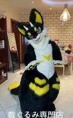 【激安】虎　狼　犬　猫　着ぐるみ 　ヘッド ケモノ ファースーツ ぬいぐるみ コスプレ コスチューム Kurumi 一点物 F2