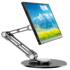 Newsoul モニターアーム VESA モバイルモニタースタンド 卓上 持ち運び モバイルディスプレイアームスタンド  アウトレット