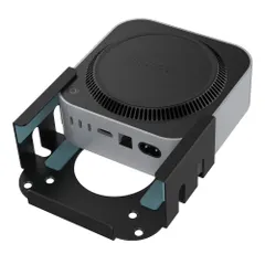 【送料無料】Monzlteck Mac mini M4-M6 Pro デスク下/壁/VESAマウント、高耐久スチール。