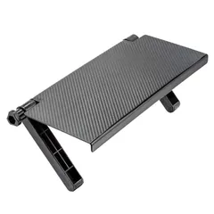 ディスプレイボード 33cm×16cm 小物置き台 設置角調節可 モニター用小物テーブル デスクまわり ディスプレイ上部｜在庫あり