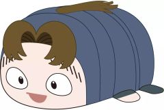 중고 봉제인형 마스코트, 봉제인형 배지 小松田秀作 「劇場版 忍たま乱太郎 ドクタケ忍者隊最強の軍師 ぽてコロマスコット3」