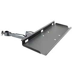 【即納】vesa キーボードトレイ,鋼管取付キーボードトレイ,35 mm円筒形マウント 冷間圧延鋼の品質キーボードとマウストレイ
