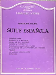 サンス スペイン組曲 (ギターソロ)  Sanz Suite Espa?ola カサ・デ・ラ・ギターラ/Casa de  送料無料