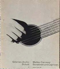 カルカッシ ソナチネとカプリス (ギターソロ) 輸入楽譜 Op.1 und 26 Carcassi Sonatinen  セール