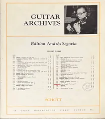 トゥリーナ ファンダンギーリョ (ギターソロ) 輸入楽譜 G.A. No. 102 Turina Fandanguill 新着