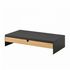 【即納】IKEA イケア モニタースタンド 引き出し付き v0005 ELLOVEN エロヴェン(チャコール)