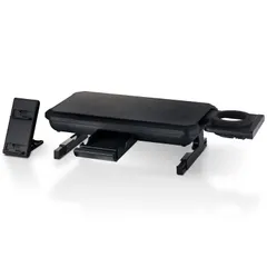 中古 エレコム モニタースタンド スマホスタンド付 ドリンクホルダー付 収納引き出し付 ブラック PCA-DPSP4123BK 即納