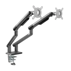 【送料無料】Alterzone デュアルモニターアーム 2画面 17～32インチ対応 各2～9kg メカニカルスプリング式 アルミ製