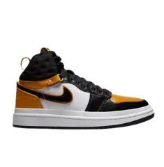 NIKE エア ジョーダン 1 ハイ イエロー ブラック 白 送料無料