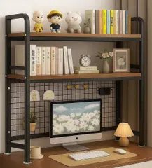 【激安】TUIYIDUO デスクラック 卓上ラック 幅75cm 2段 デスク上置き棚 卓上収納 DIYカスタマイズ可能 多機能 