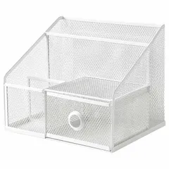 【激安】ＩＫＥＡ/イケア DRONJONS：デスクオーガナイザー ホワイト （804.288.28）