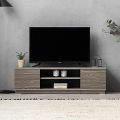 モダンデコ テレビ台 37-46型 対応 108cm幅 ローボード 収納 扉収納 幅108×奥行き30×高さ31cm ( アウトレット