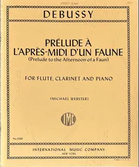 ドビュッシー 牧神の午後への前奏曲 (フルート+クラリネット+ピアノ) 輸入楽譜 Debussy Pr?lude ? l 新着