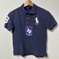 (^w^)b POLO RALPH LAUREN ポロラルフローレン ポロシャツ ネイビー 紺 ワッペン TEXAS DEPARTMENT OF HEALTH EMERGENCY MEDICAL TECHNICIAN キッズ ボーイズ OM14338HG