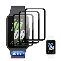 対応 Galaxy Fit3 フィルム ガラスフィルム PET複合材 炭素繊維 用 ギャラクシーFit3 保護フィルム 新着