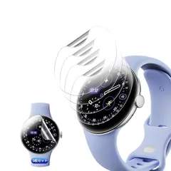 【送料無料】対応 Google Pixel Watch 4 45mm フィルム TPU製 高透過率 用 グーグルピクセルWatch4