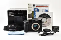 【超美品】SC:2058 Panasonic Black Lumix DMC-G7 Mirrorless Camera  アウトレット