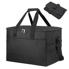 【激安】保冷バッグ 35L【大容量 】ソフトクーラーボックス 耐摩耗 折り畳み クーラーボックス 収納 5層断熱 保冷 保温 防
