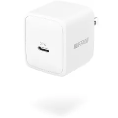 【期間限定】バッファロー 充電器 20W 1ポート USB-C PD対応 GaN 折りたたみ式 PSE適合 BSACPD2005C1