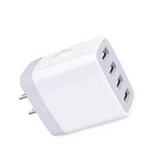 中古 USB コンセント 4ポート USB充電器 iPhone 2.4A 急速充電器 PSE認証済 iPhone&Androi 即納