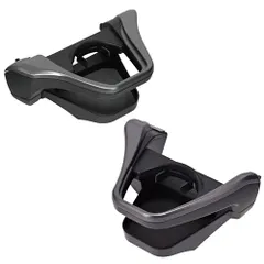 中古 【2点セット】カーメイト カローラ 専用 ドリンクホルダー 【 運転席/助手席セット 】【 スモークシルバー 】 カロー 即納