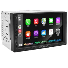 【KASUVAR KAR7】2DIN 7インチ ディスプレイオーディオ 無線CarPlay/AndroidAuto対応の｜在庫あり