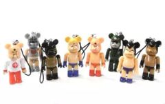 중고 ストラップ キャラクター 全8種セット BE＠RBRICK-ベアブリック- ストラップ 「キン肉マン×C.C.レモン」 オンパックキャンペーン