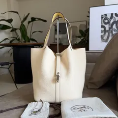 【送料無料】《HERMES》 エルメス ピコタンロック MM エクラ ナタ ジョーヌプッサン ハンドバッグ RoLuxeShop