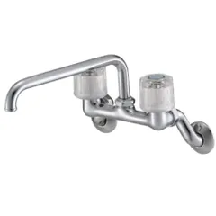★新品★SANEI ツーバルブ混合栓 K211P-13-KN 縦208×横120×高さ95 89296ce1 送料無料