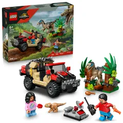 【送料無料】レゴ(LEGO) ジュラシック・ワールド ラプター オフロード脱出作戦 76972 おもちゃ 男の子 女の子 [ラプター