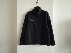 Columbia ブラック フリース ジップアップ ジャケット メンズ M 新着