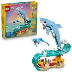 中古 レゴ(LEGO) クリエイター キラキライルカの波ダンス 31385 おもちゃ 女の子 男の子 [キラキライルカの波ダン 即納