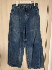 【激安】Hatchingroom ワイド LINE ジーン ブルー 3