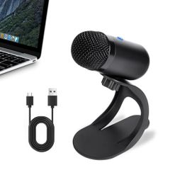 「新登場・技術革新」 Zyrvox PCマイク usb スタンド 高感度 USB 卓上 無・全指向性 パソコンマイク ワンタッチミュート プラグアンドプレイ 360?全方向集音 小型 有線タイプ ゲーミング・テレワーク・会議用・配信用 録音・ゲーム実 国内発送