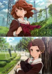중고 ポスター A3クリアポスター2枚セット A.黄前久美子＆加藤葉月 「響け!ユーフォニアム」