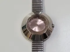 ★【稼働品】セイコー アルバ トラック V401-1940 腕時計 クォーツ メタリック ピンクブラウン 文字盤 シルバ セール
