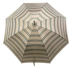 BURBERRY/Burberry(バーバリー) 傘美品  ベージュ×マルチ ボーダー 送料無料
