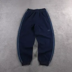 adidas トレフォイル ワイドフィット デニムトラックパンツ (90) 新着
