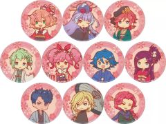 중고 バッジ・ビンズ 全10種セット 「マクロスＦ マクロスΔ in eeo POP-UP STORE マクロスΔ 缶バッジ 06.お正月ver. 레트로 アートイラスト 」