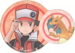 중고 バッジ・ビンズ レッド＆ 리자몽 포켓몬 ＆トレーナー缶バッジ 「ポケットモンスター 포켓몬 マスターズ EX」