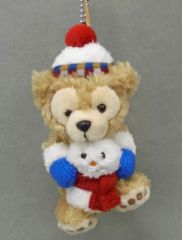 중고 雑貨 ダッフィー ダッフィー＆フレンズのウィンターホリデー ぬいぐるみストラップ 「Duffy and Friends-ダッフィー＆フレンズ-」 東京ディズニーシー限定
