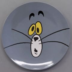 중고 皿・ボウル トム プレート 「Happy 쿠지 トムとジェリー TOM and JERRY FUNNY ART! 4」 C賞