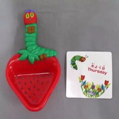 【中古】ハッピーセット はらぺこあおむしといちごのシャワー 「はらぺこあおむし 第2弾」 ハッピーセット