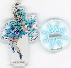 중고 아크릴 스탠드 아크릴 패널 キュアマリン 「映画トロピカル～ジュ!プリキュア 雪のプリンセスと奇跡の指輪 トレーディングキラキラミニアクリルスタンドコレクション」 劇場グッズ