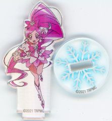중고 アクリルスタンド・アクリルパネル キュアブロッサム 「映画トロピカル～ジュ!プリキュア 雪のプリンセスと奇跡の指輪 トレーディングキラキラミニアクリルスタンドコレクション」 劇場グッズ