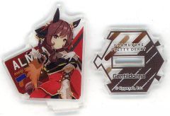 중고 アクリルスタンド・アクリルパネル 単品 ジェンティルドンナ アップ オリジナルミニアクリルスタンド 「 우마무스메 プリティーダービー オリジナルミニアクリルスタンド入り明治アーモンドチョコレート香るカカオ」 ファミリーマート限定 同梱品
